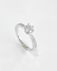 Lyra Moissanite Ring