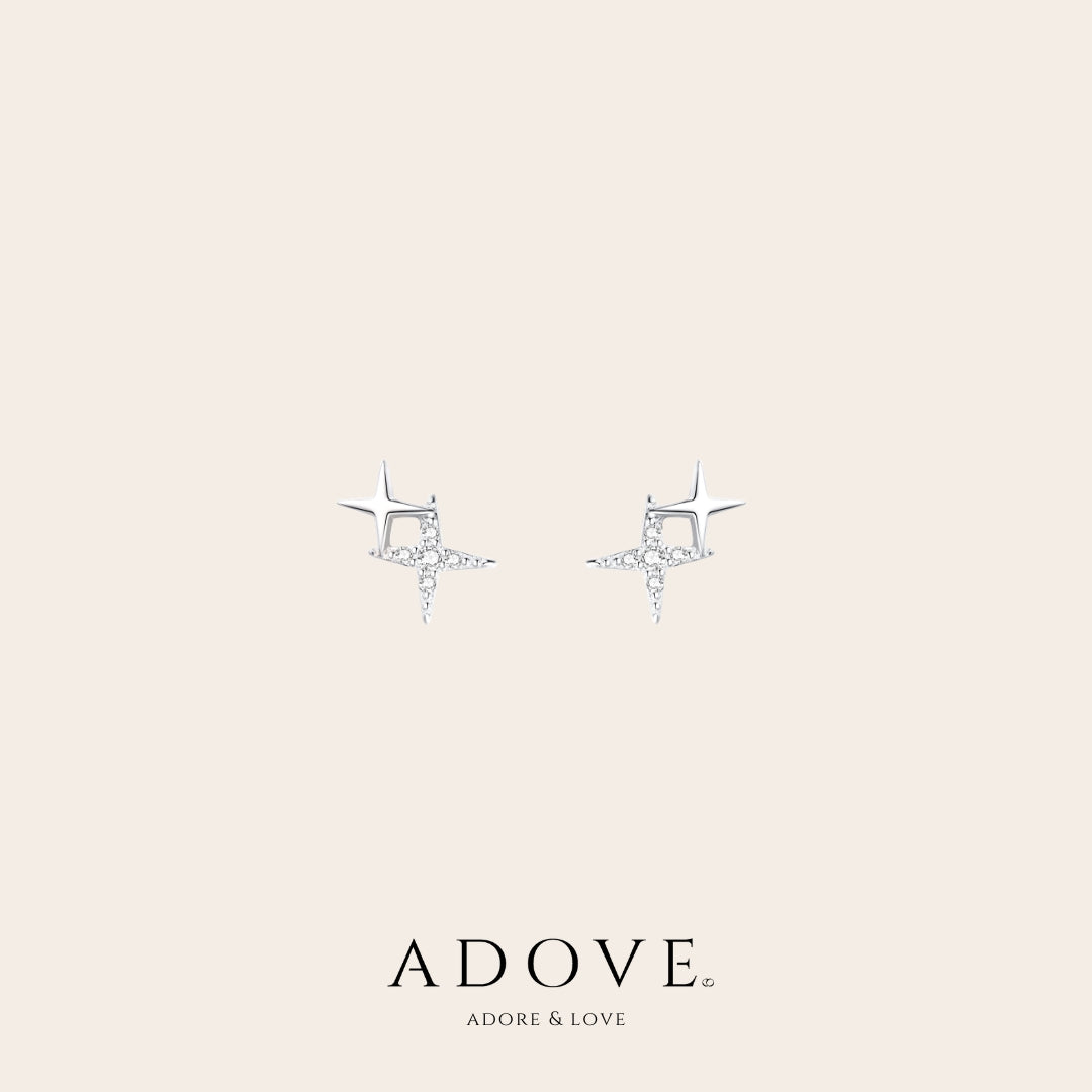 Celeste Stars Stud Earrings