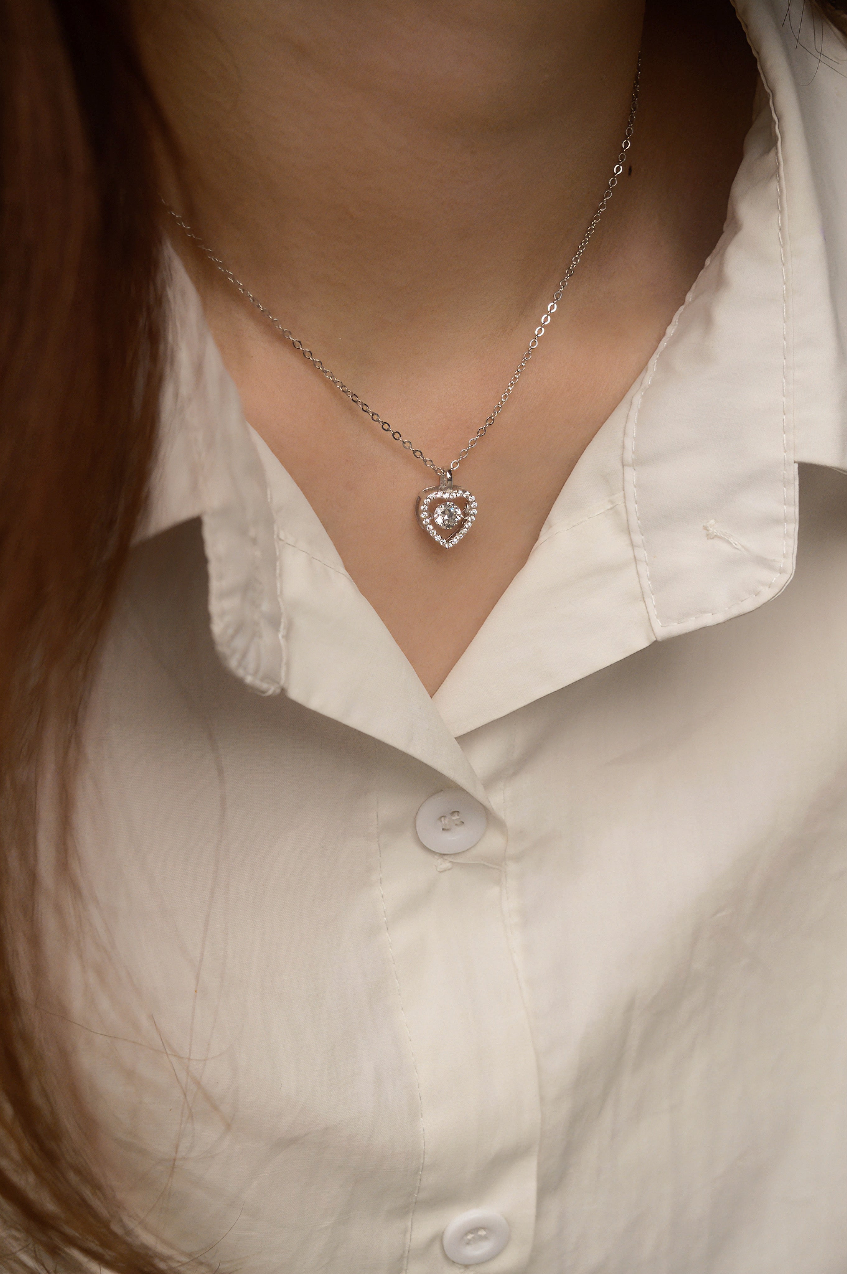 Mila Heart Beating Necklace