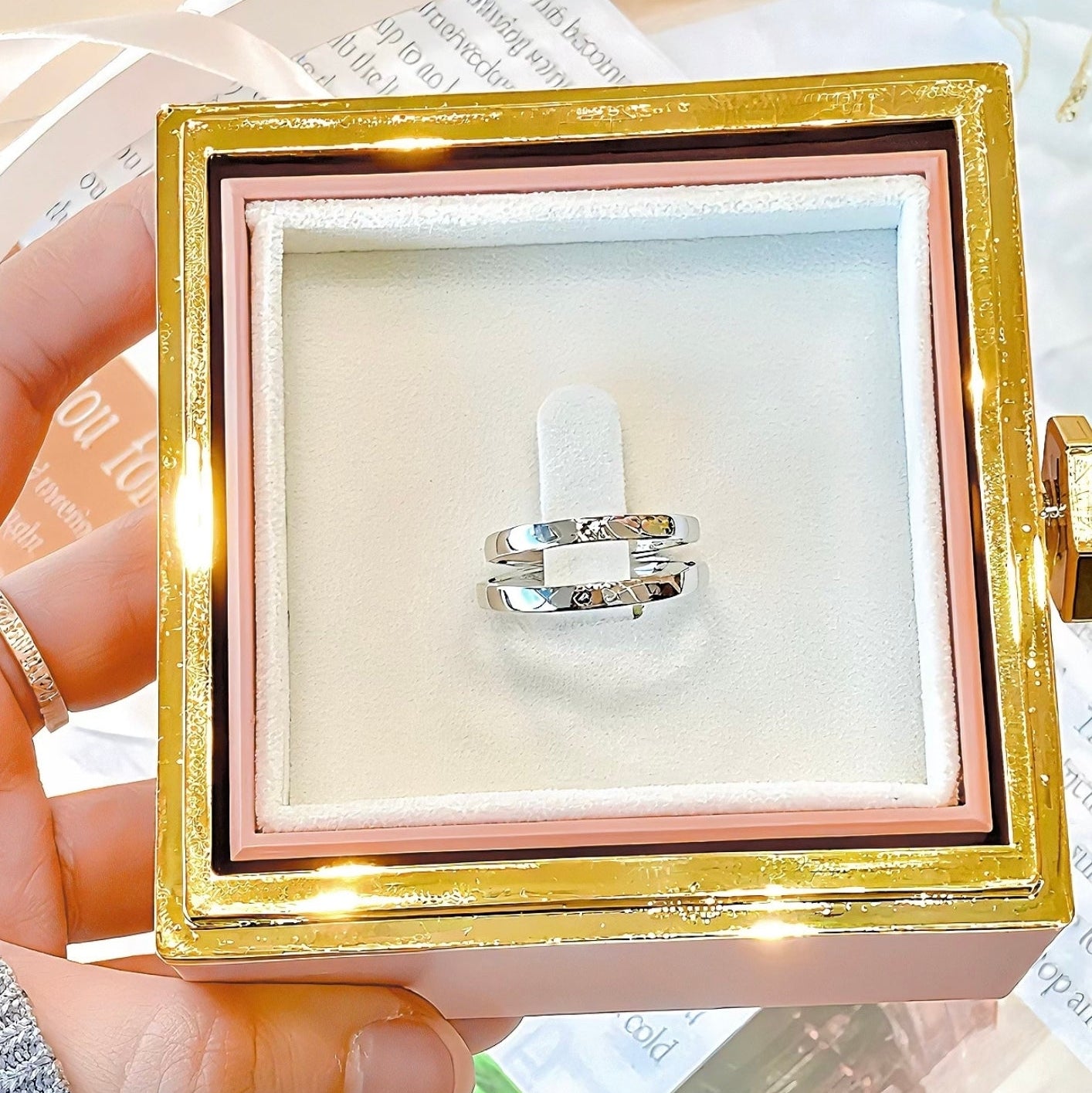 Sun & Moon Couple Ring