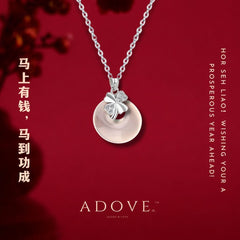 Everluck White Jade Necklace