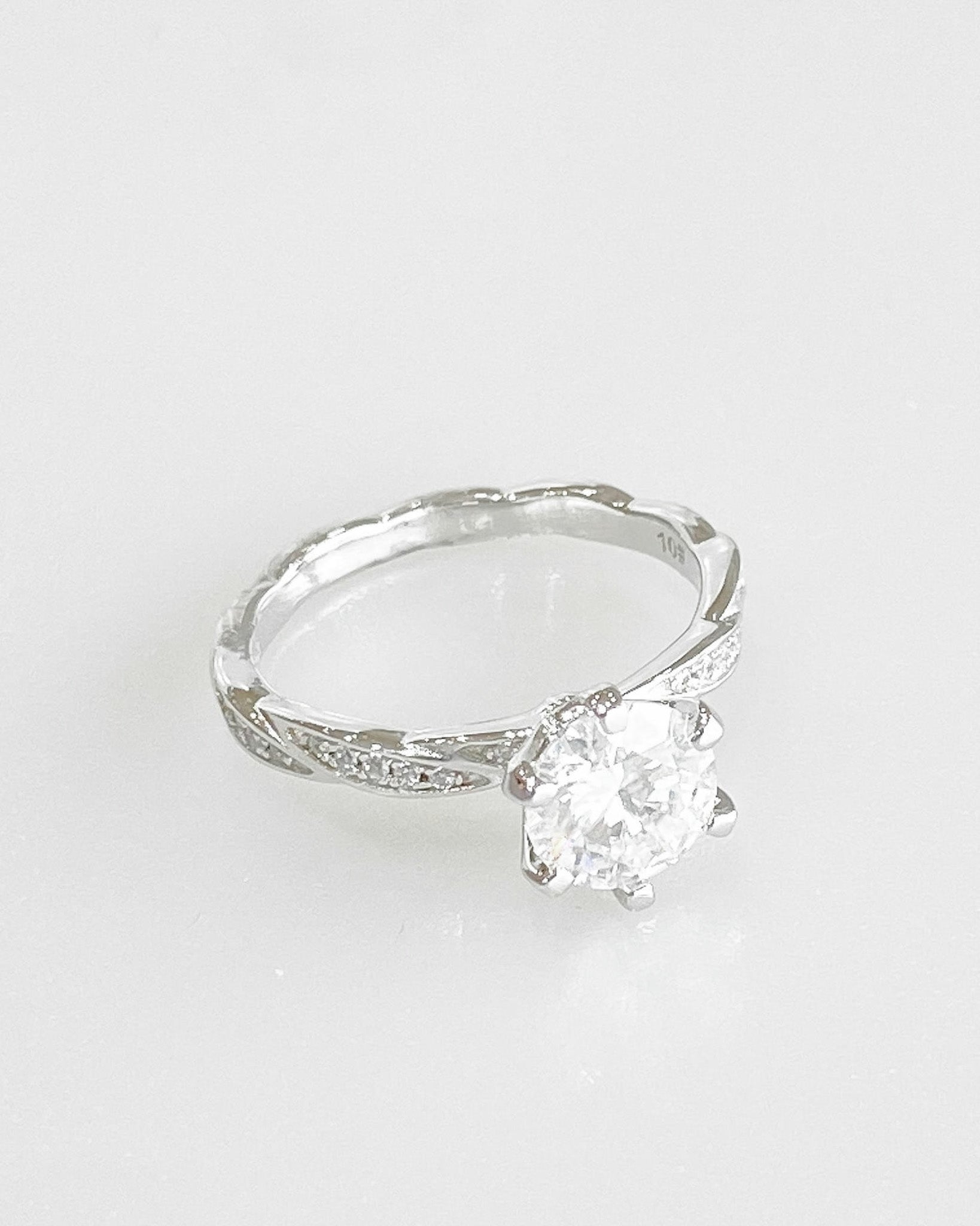 Valencia Moissanite Ring