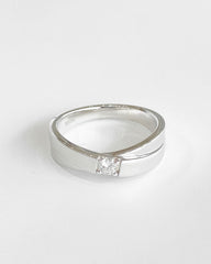 Atlas Men's Moissanite Ring