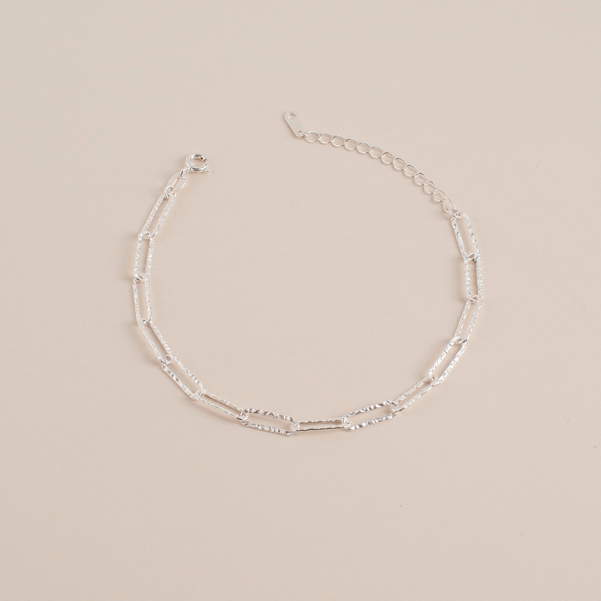 Solid-Link Bracelet in Silver 925