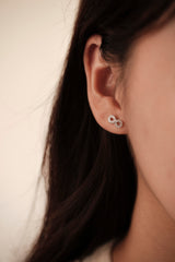 Infinity Barbell Earrings