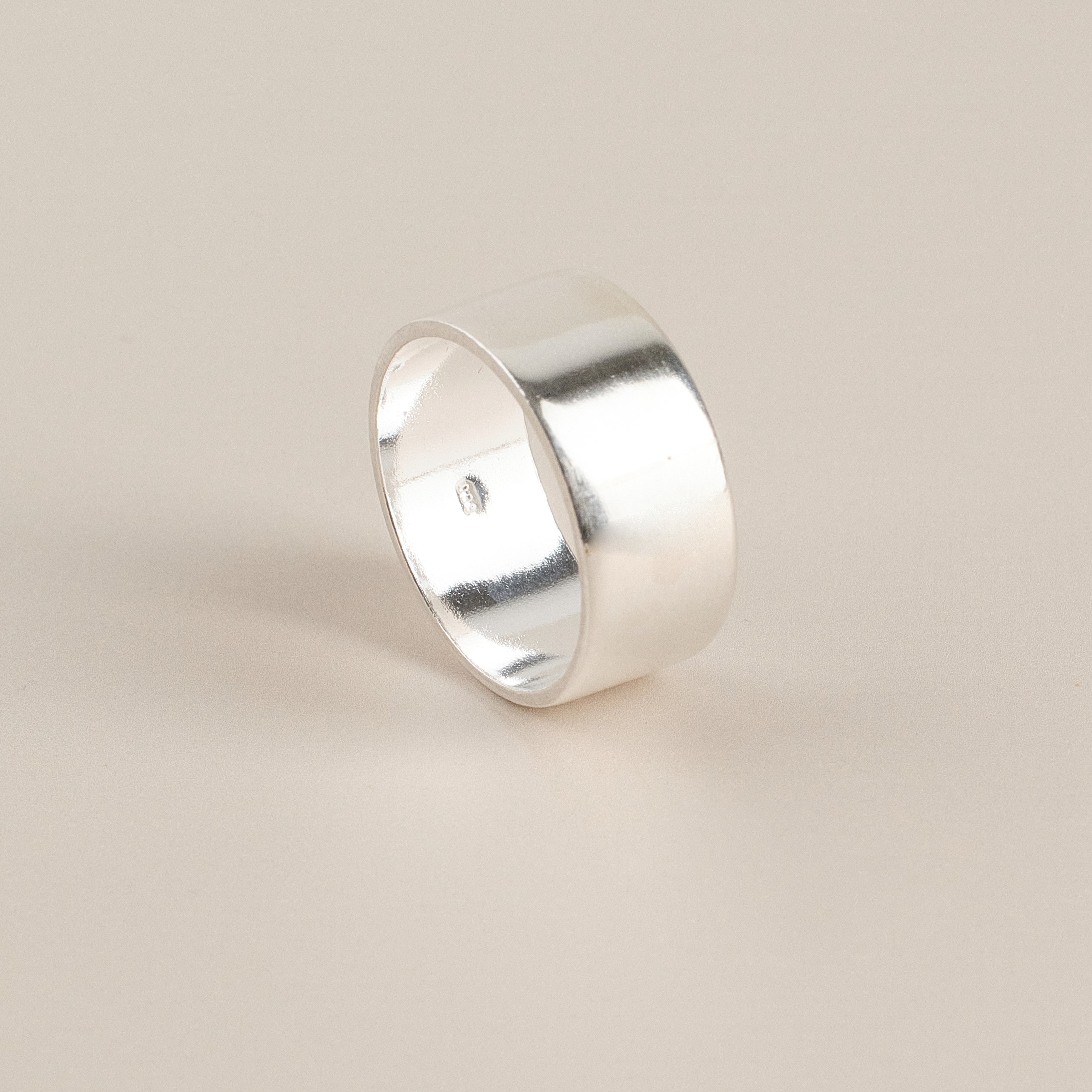 Plain Ring 0.8cm S999