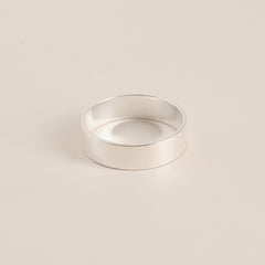 Plain Ring 0.6cm S999