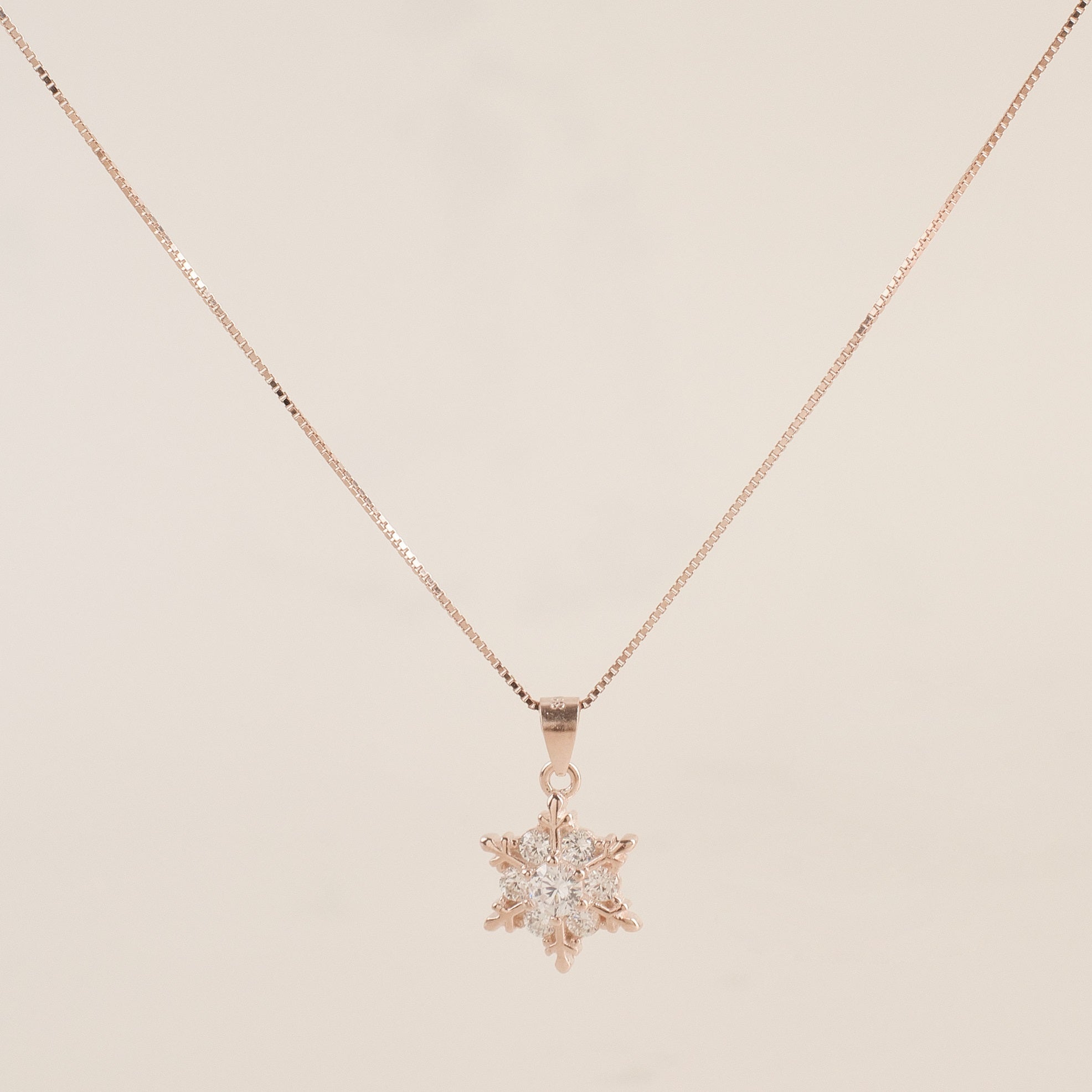 Eira Snow Flake Necklace