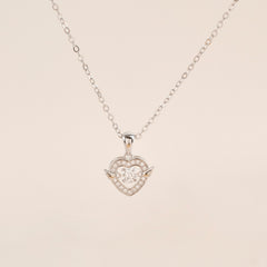 Angel Heart Beating Necklace