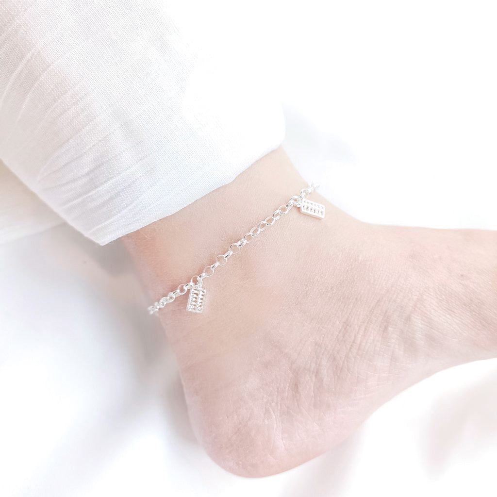 Abacus Anklet