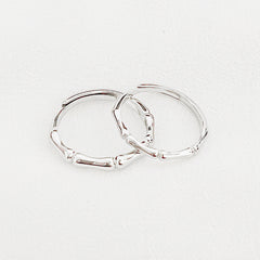 Bamboo Couple Ring