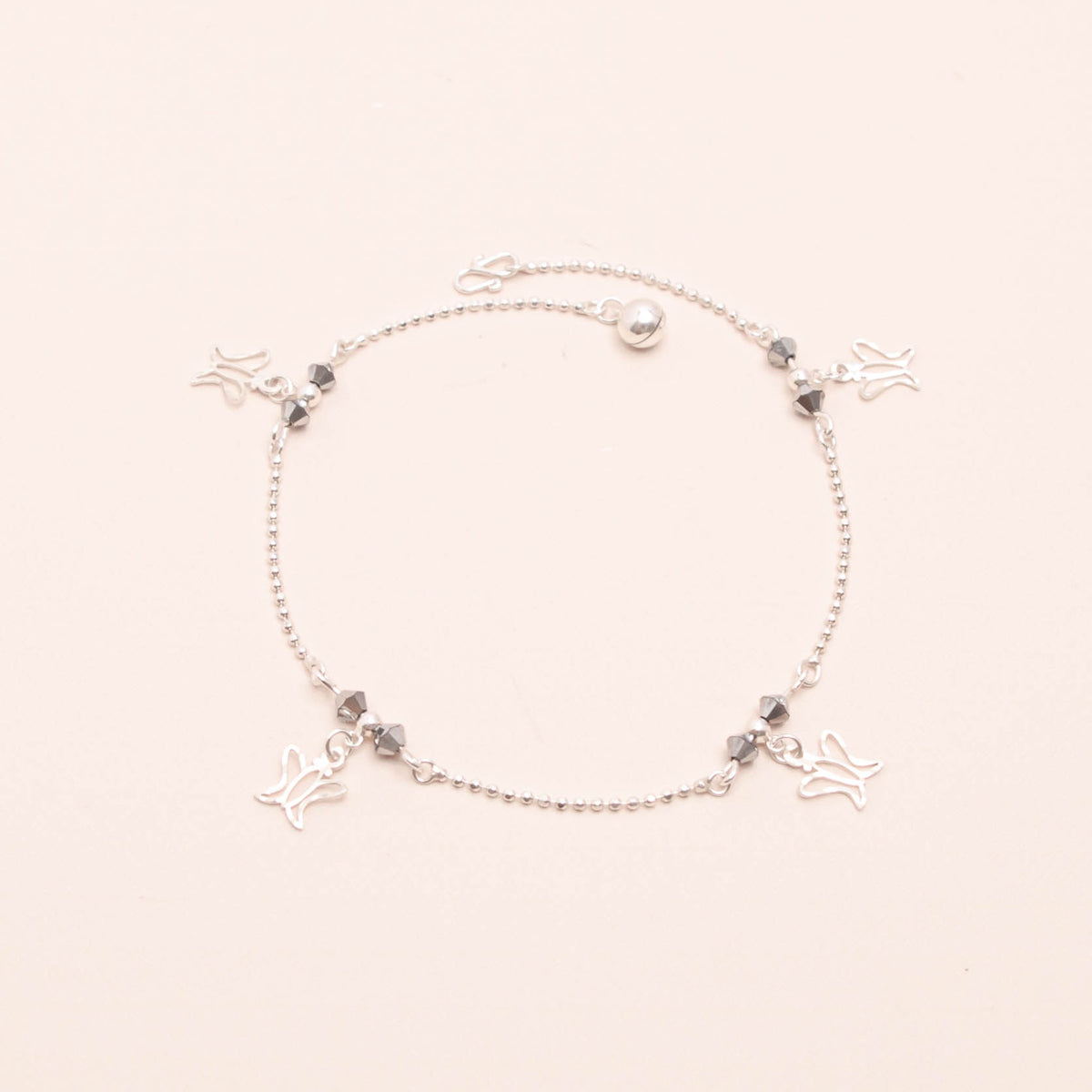 Butterfly Crystals Anklet