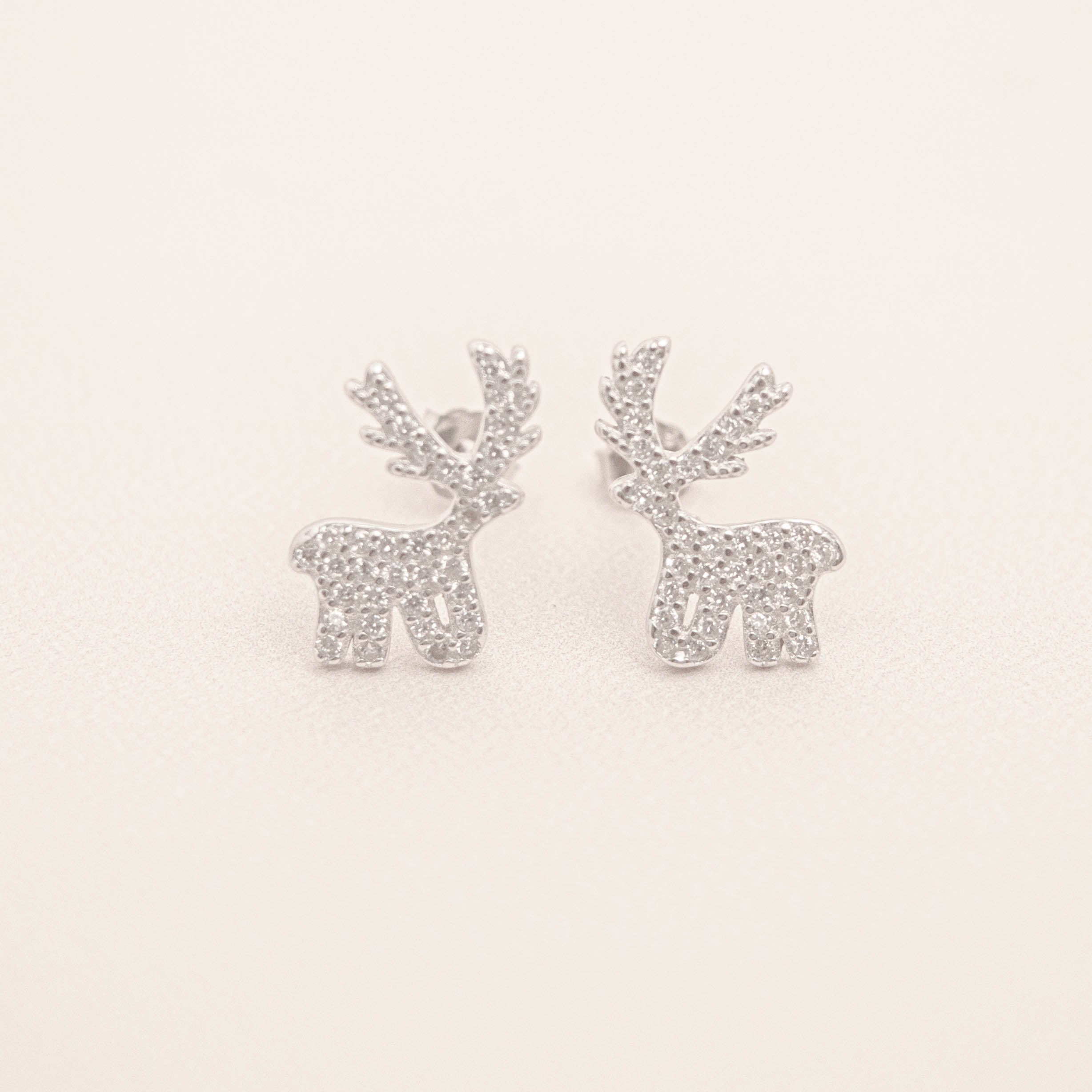 Christmas Theme Reindeer Earrings