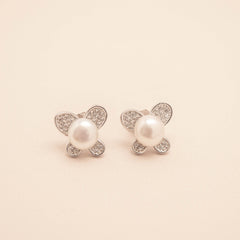 Athalia Pearl Stud Earrings