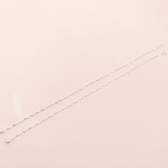 Spiral Chain Anklet Silver 925