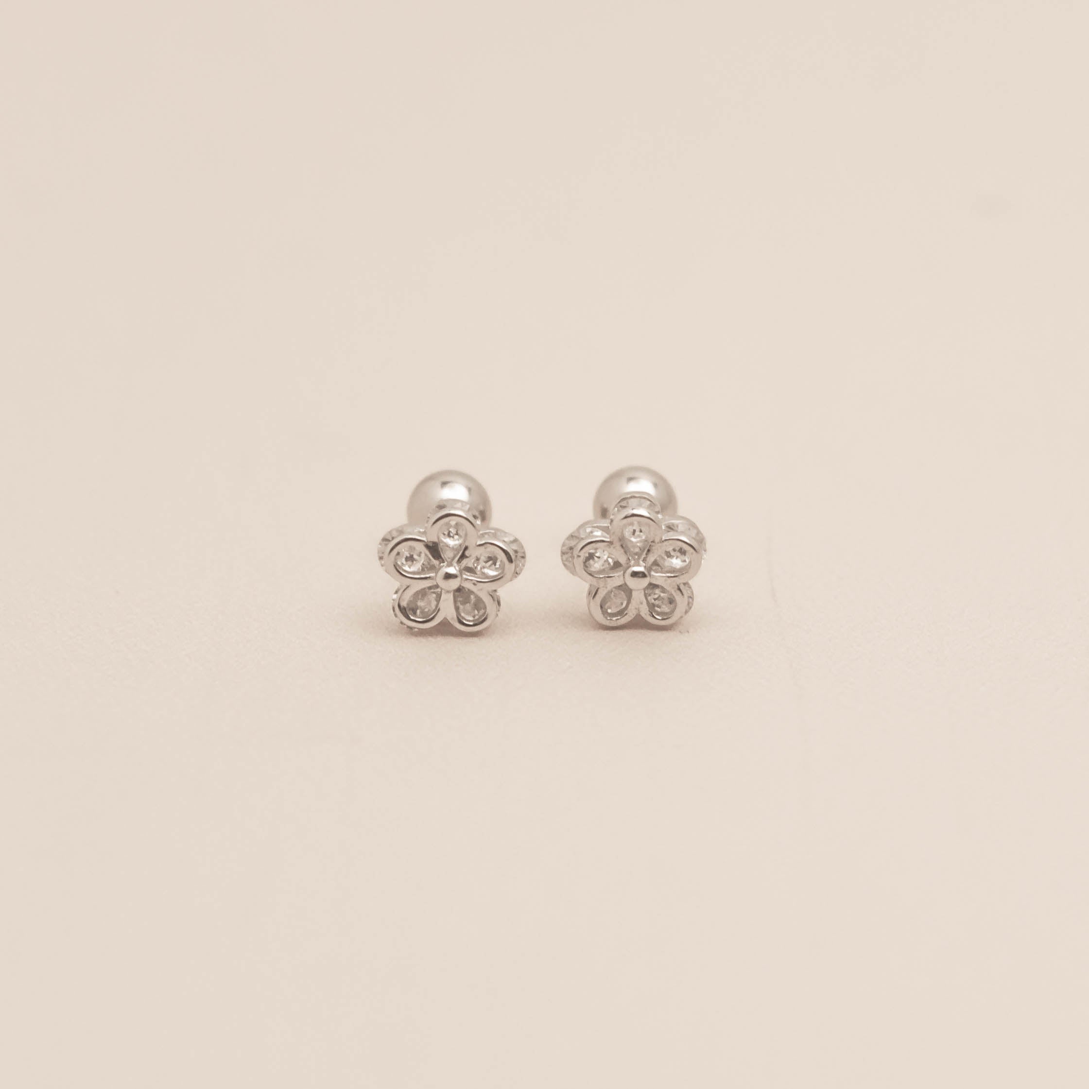 Verbena Barbell Earrings