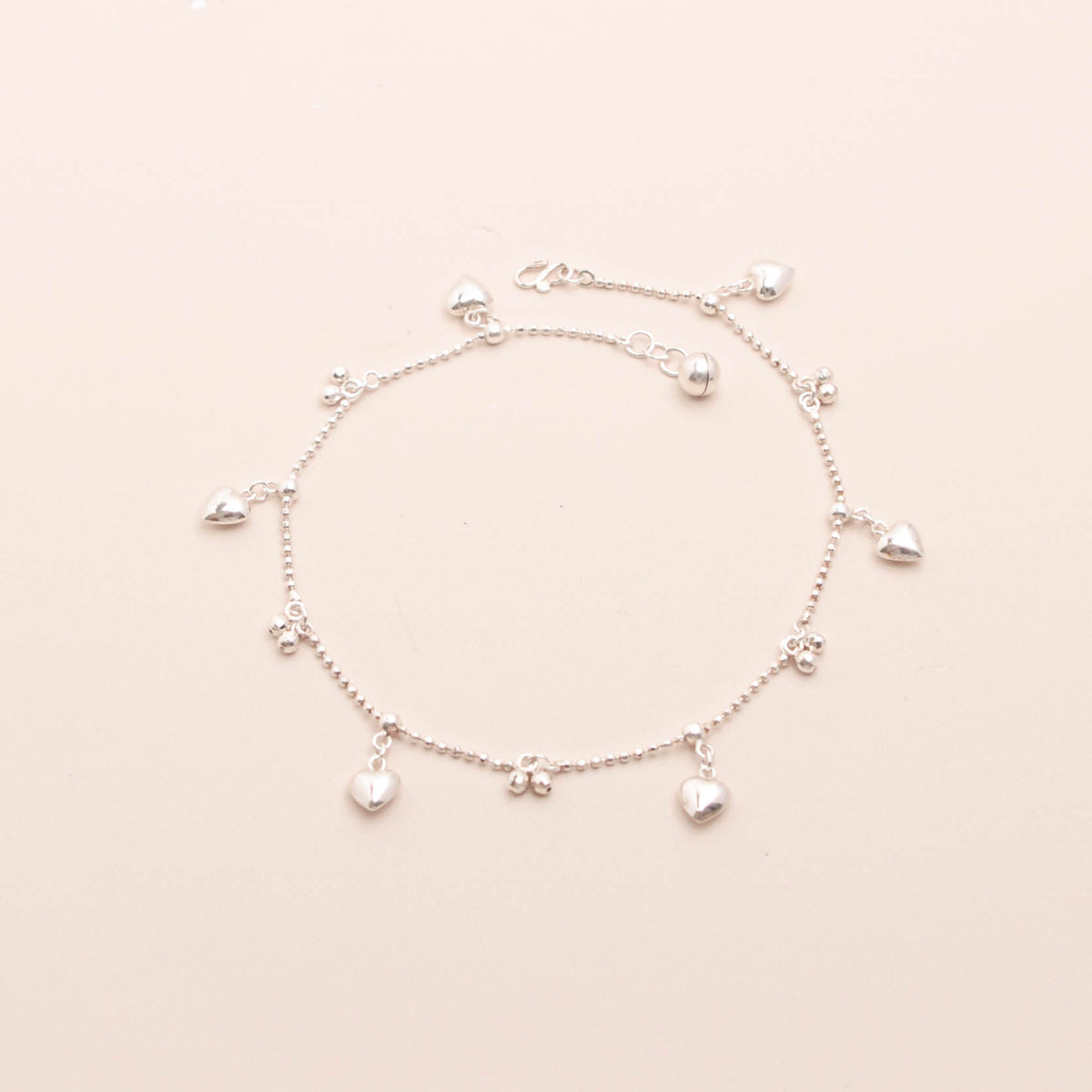 Dainty Hearts Anklet