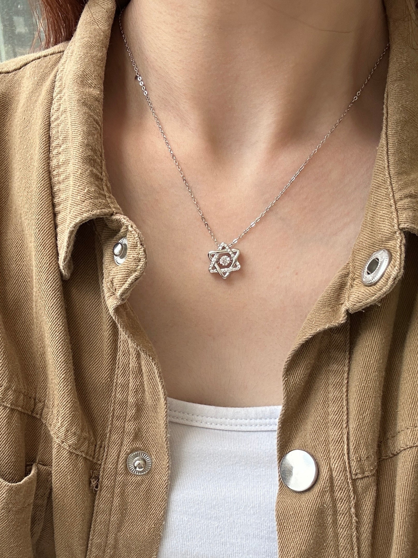 David's Star Necklace
