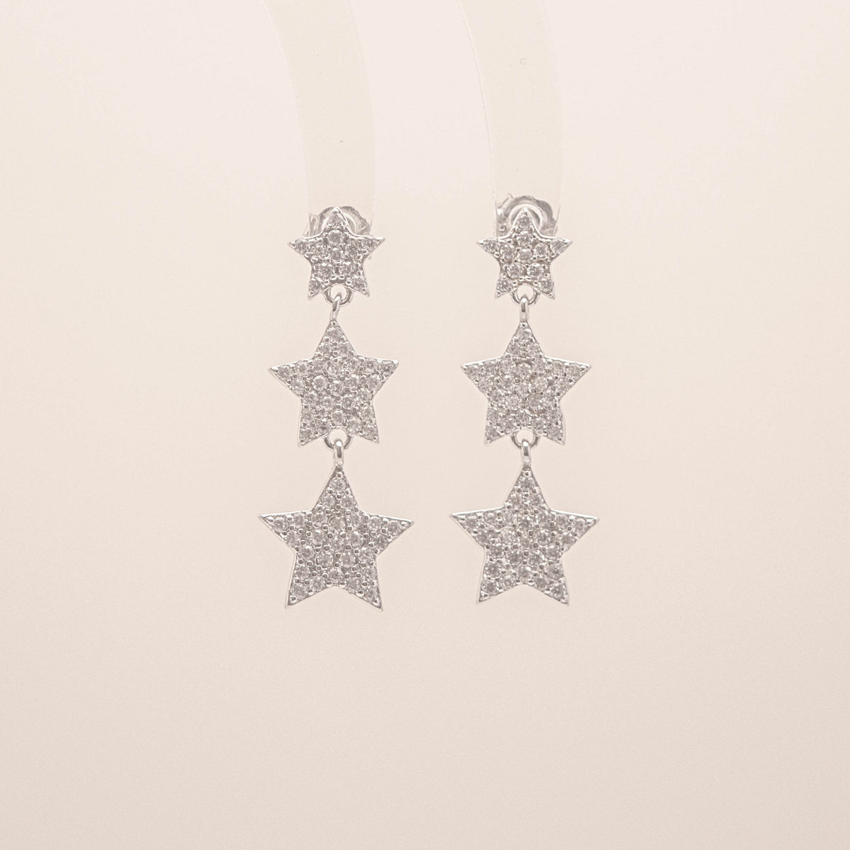 Elegant Starline Diamante Earrings