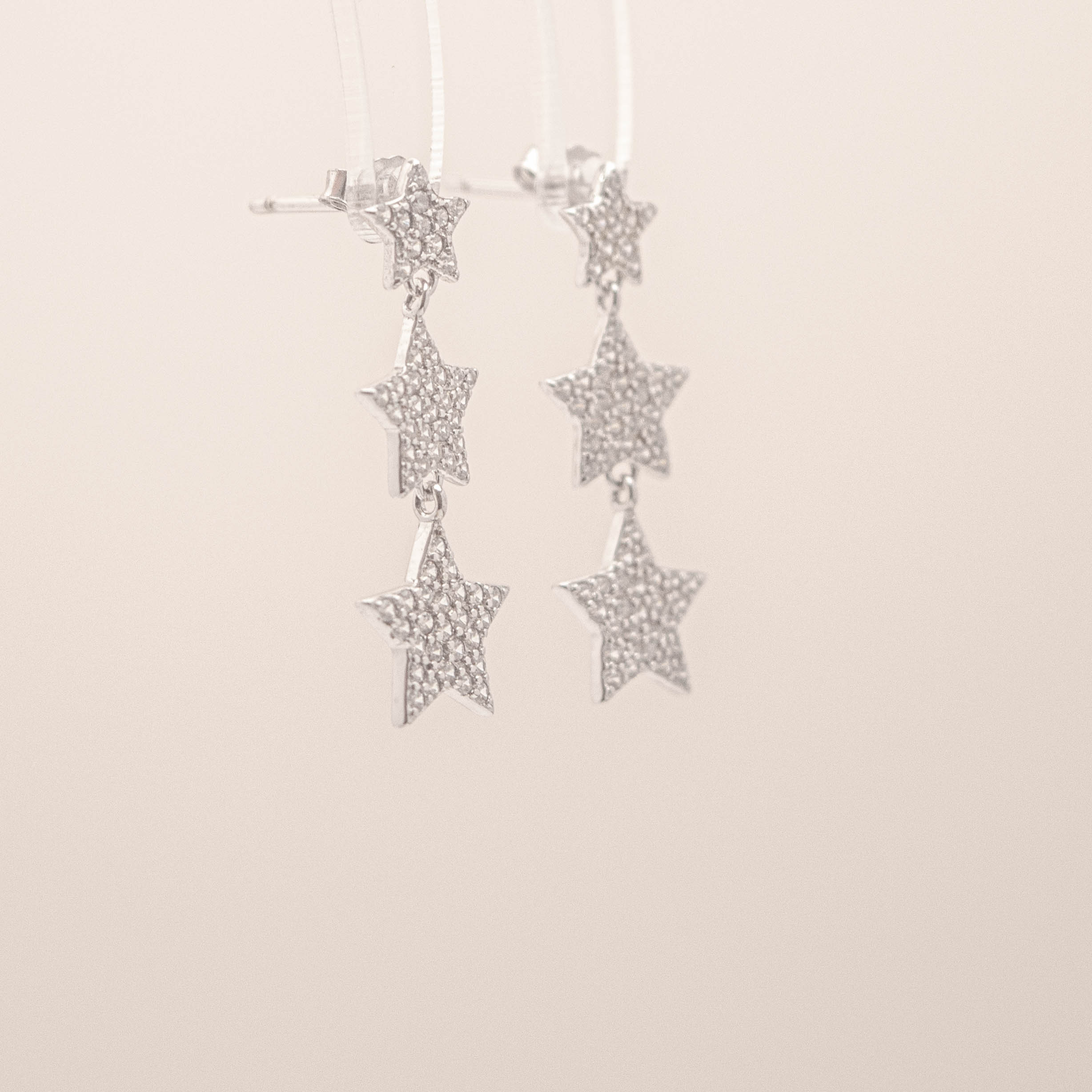 Elegant Starline Diamante Earrings