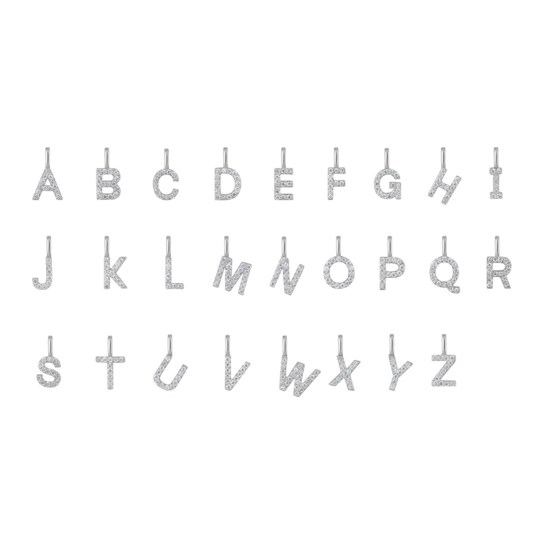 Dainty Alphabet Pendant