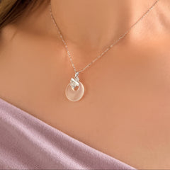 Everluck White Jade Necklace