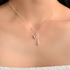 Sparkling Prosperity Gourd Necklace