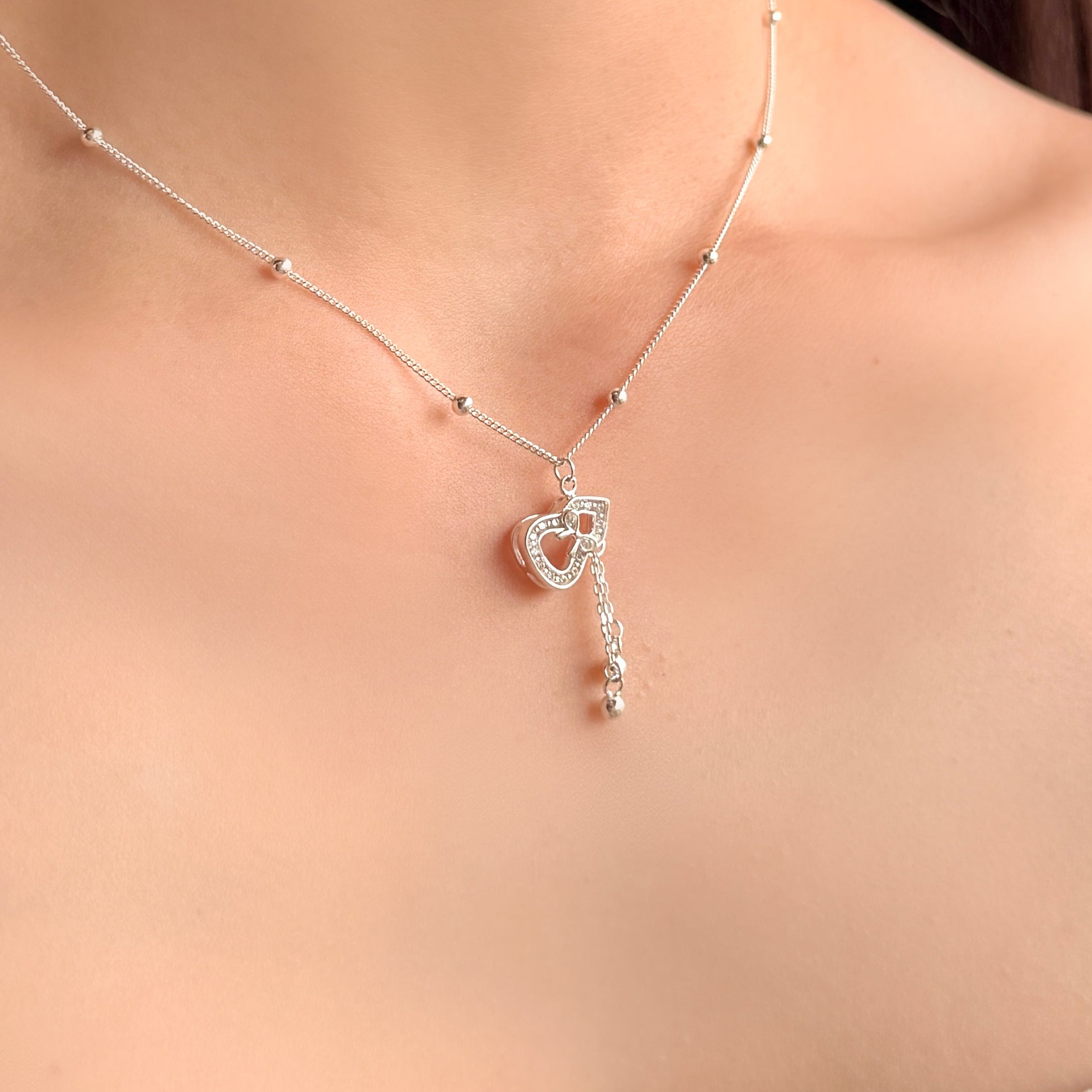 Sparkling Prosperity Gourd Necklace