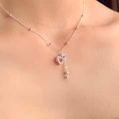 Sparkling Prosperity Gourd Necklace