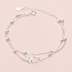 S990 Carina Dual Chain Star Bracelet