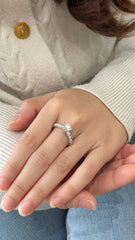 Seraphina Moissanite Ring