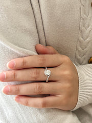 Aster Moissanite Ring