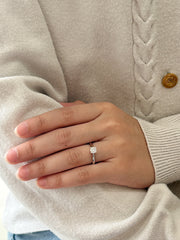 Aurielle Moissanite Ring
