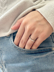 Atlas Women's Moissanite Ring