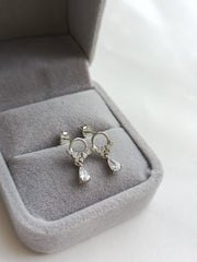 Lily Drop Stud Earrings