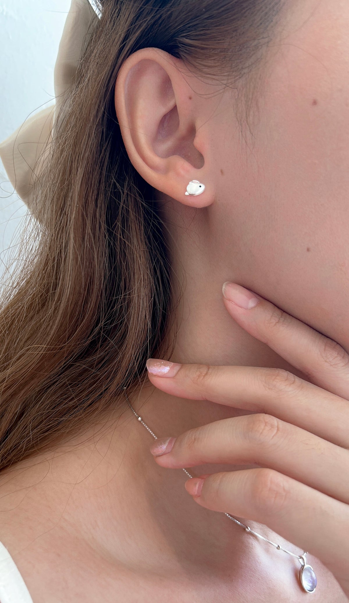 Little Rabbit Screw Stud Earrings