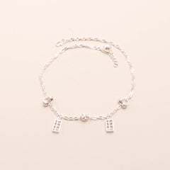 Mixed Chain Abacus Anklet