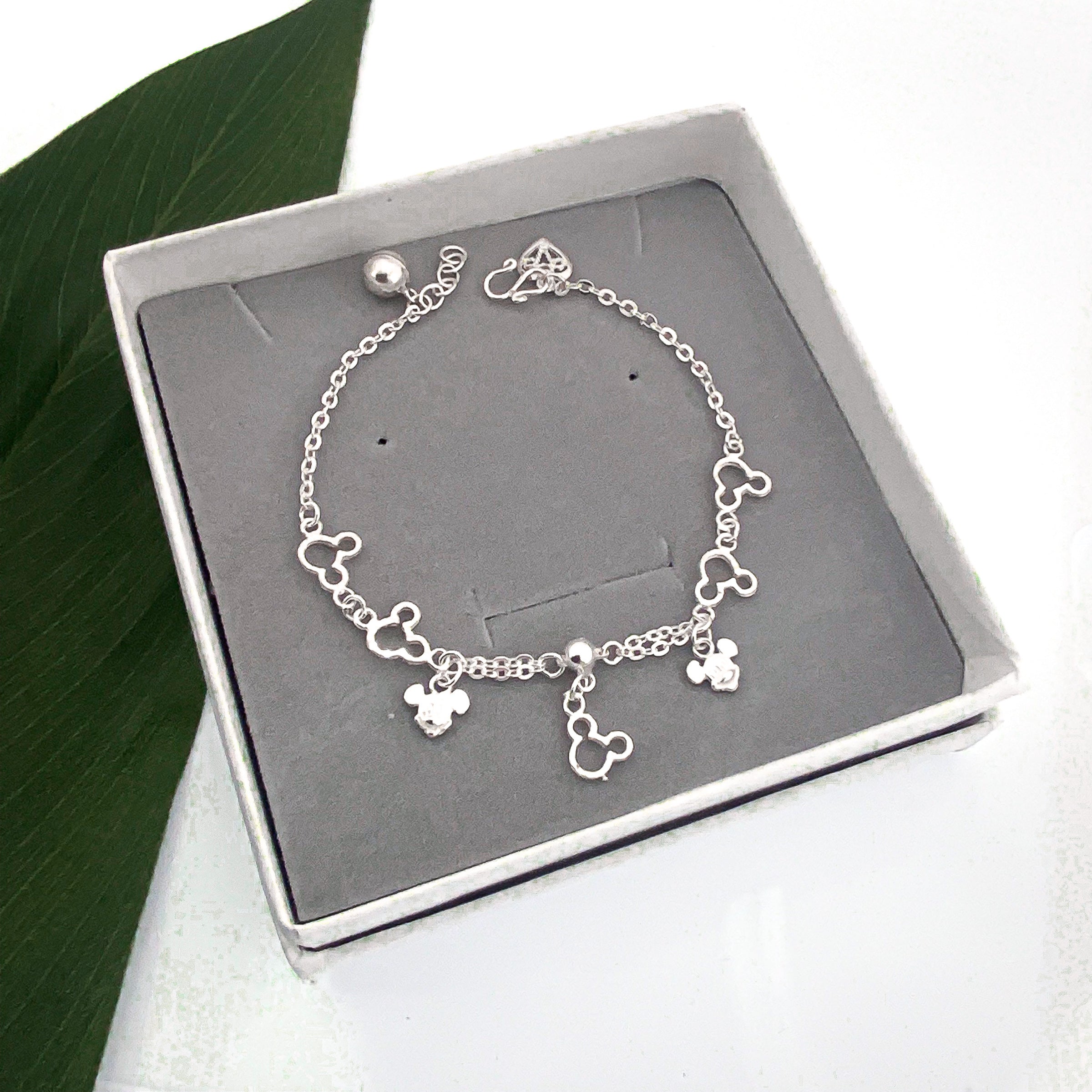 Mixed Mickeys Charm Bracelet