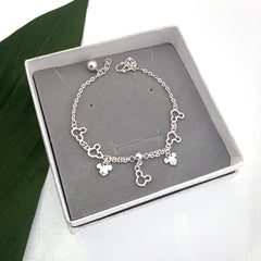 Mixed Mickeys Charm Bracelet