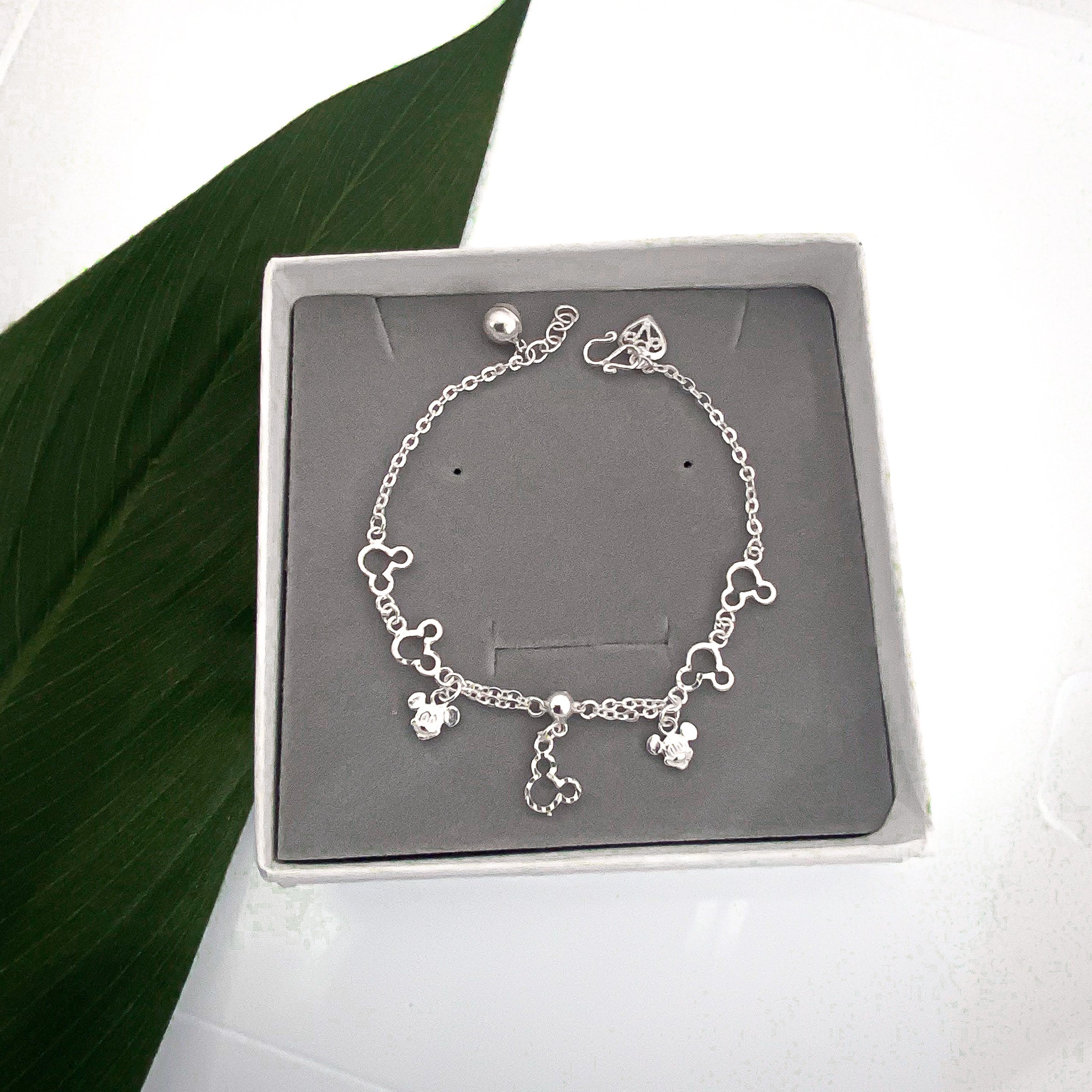 Mixed Mickeys Charm Bracelet