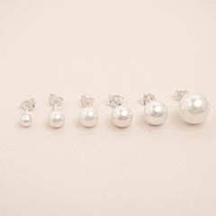 Pearl Stud Earrings