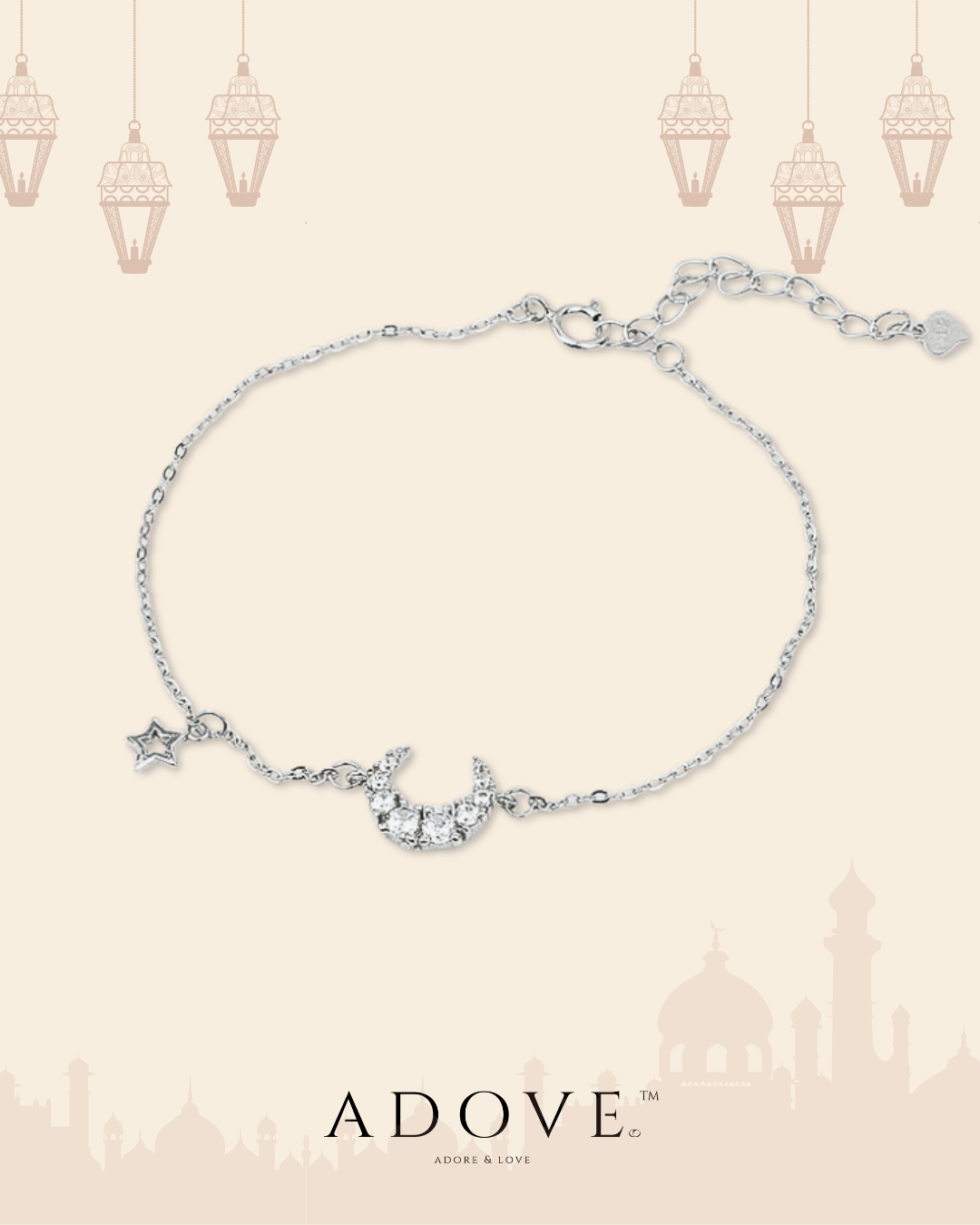 Moon & Star Bracelet