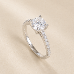 Lunara Moissanite Ring
