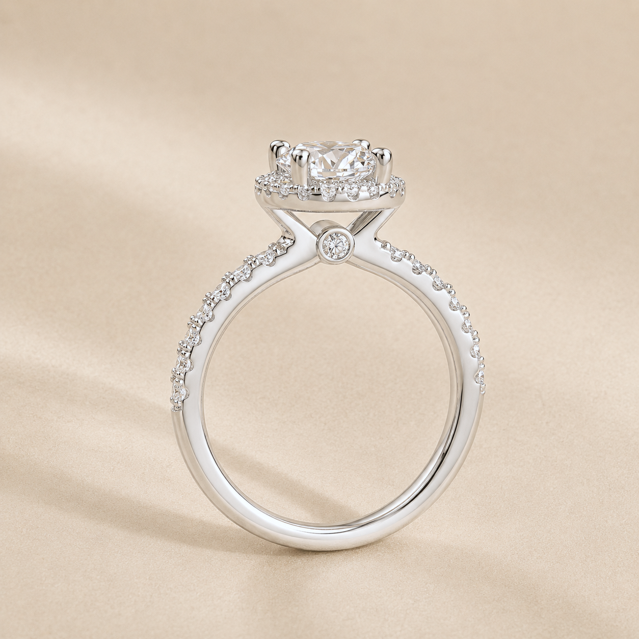 Celestia Moissanite Ring