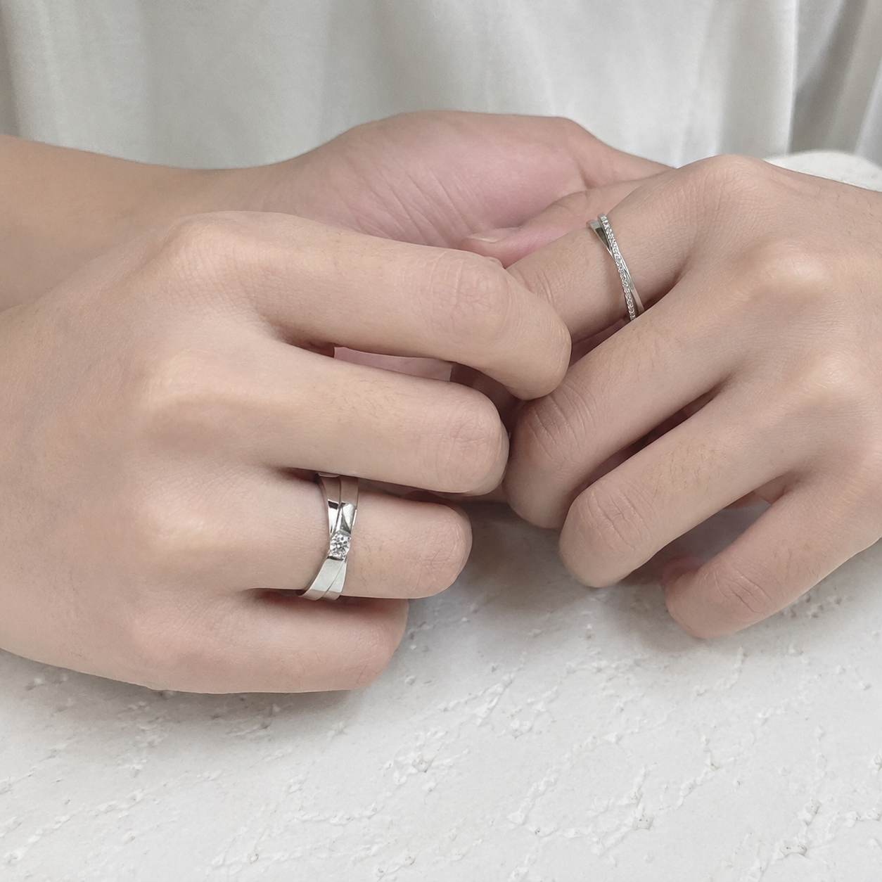 Atlas Men's Moissanite Ring