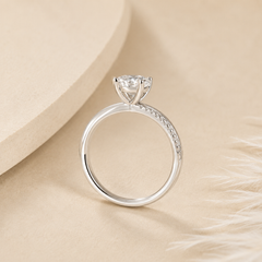 Elysia Moissanite Ring