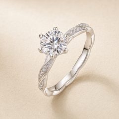 Valencia Moissanite Ring