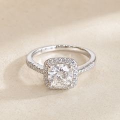 Lumina Moissanite Ring