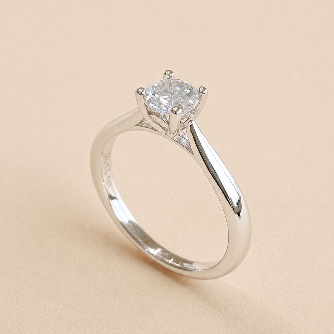 Aurielle Moissanite Ring
