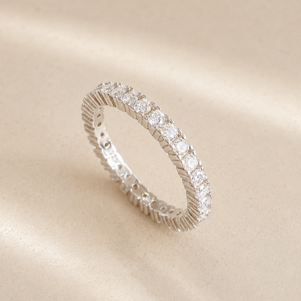 Eterna Moissanite Ring